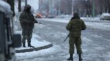На улицах оккупированного Луганска, ноябрь 2017 года