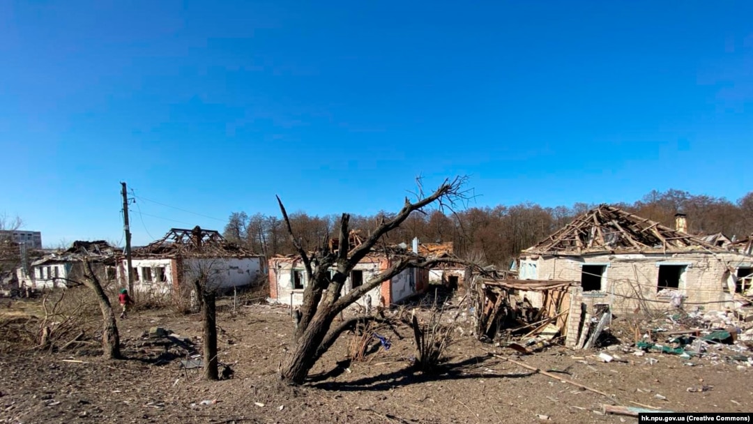 Наслідки російських обстрілів у Куп’янську, Харківська область, Україна, 1 квітня 2024 року. Фото ілюстративне