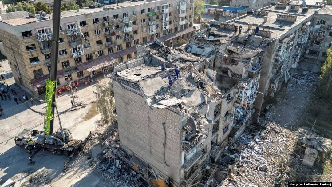 Ukrayna, Pokrovsk şəhəri zərbədən sonra