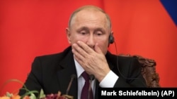 Президент Росії Володимир Путін (архівна світлина)