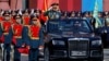 Parada anuală a Rusiei de Ziua Victoriei de pe Piața Roșie marchează aniversarea înfrângerii Germaniei naziste în al Doilea Război Mondial.