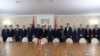 Predstavnici delegacija SNSD-a i Komunističke partije Kine nakon sastanka u Istočnom Sarajevu, BiH, 24. april 2023.