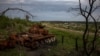 Знищений російський танк біля Богородичного на Донеччині, архівне фото