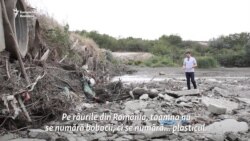 Cum sunt înecate de plastic apele din România. Experiment pe Dunăre: 48 de tone/an