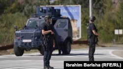 Policija u blizni sela Banjska, 26. septembar 2023.