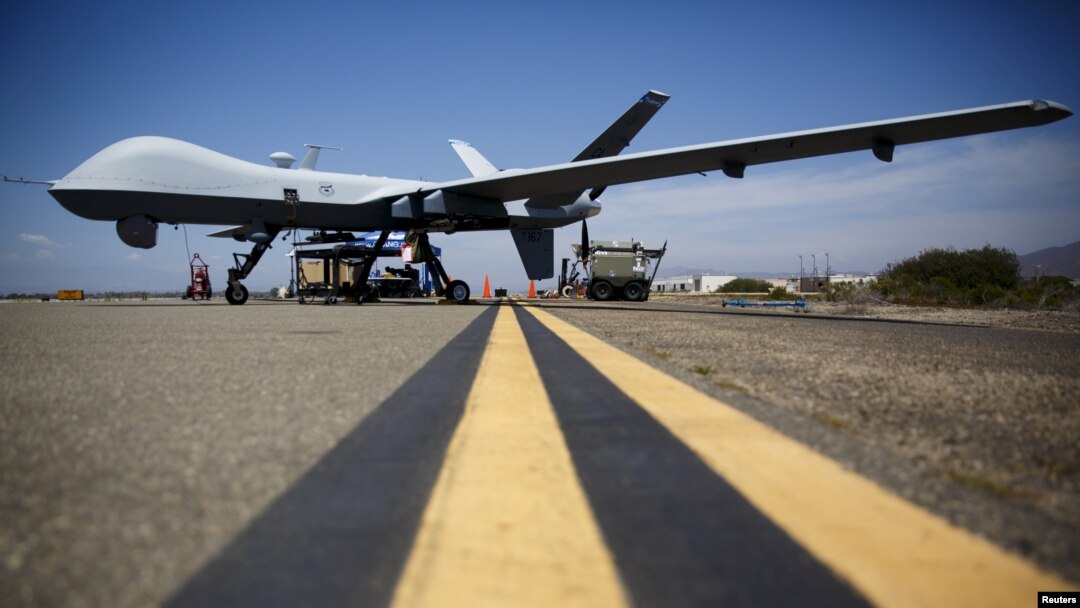 Американський безпілотник MQ-9 Reaper – аналогічний апарат упав у Чорне море після того, як був атакований російським літаком