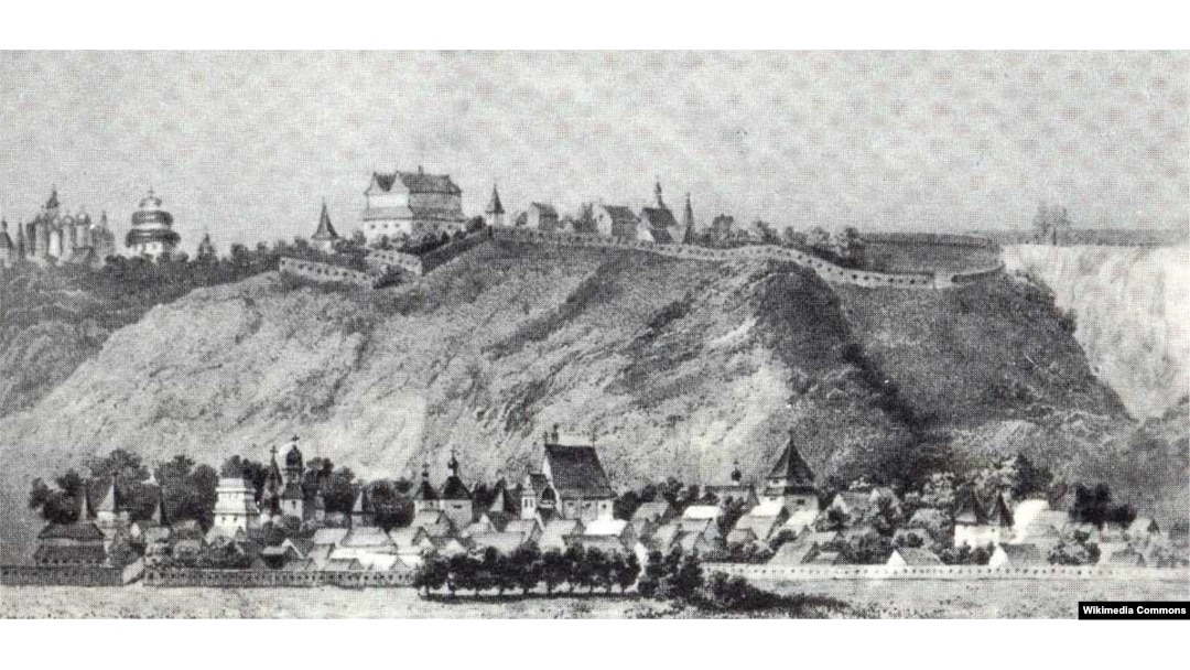 Київ, малюнок 1651 року
