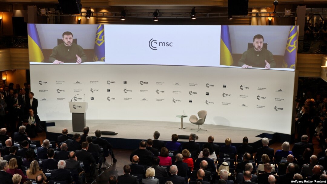 Obraćanje ukrajinskog predsjednika na Minhenskoj sigurnosnoj konferenciji