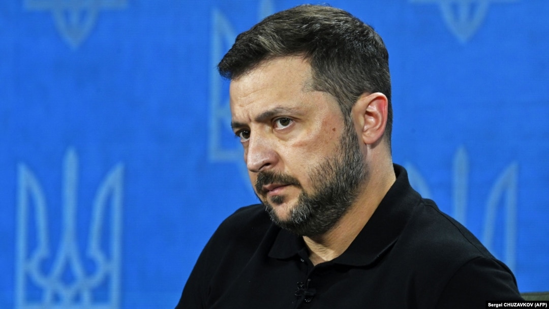 Predsjednik Ukrajine Volodimir Zelenski na konferenciji za novinare u okviru foruma "Ukrajina 2024. Nezavisnost", Kijev, 27. avgust 2024.