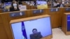 Ukrajinski predsjednik Volodimir Zelenski obraća se posebnoj sjednici Evropskog parlamenta 1. mart 2022.
