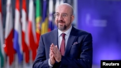 ევროპული საბჭოს პრეზიდენტი შარლ მიშელი. 11 დეკემბერი, 2022 წელი 