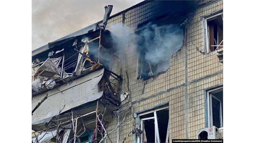 Нікополь, наслідки одного з російських обстрілів