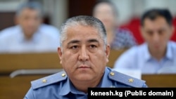 Заместитель министра внутренних дел Кыргызстана Нурбек Абдиев