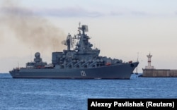 Крейсер «Москва» у Севастополі, 16 листопада 2021 року