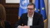 Predsednik Srbije Aleksandar Vučić na sastanku sa šeficom UNMIK-a Karolinom Zijade