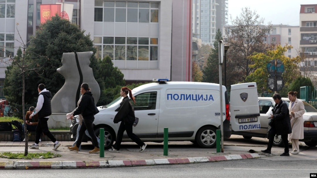 Skopyedə məktəb bomba təhdidindən sonra