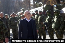 Ministar odbrane Srbije Miloš Vučević, 1. novembar 2022.