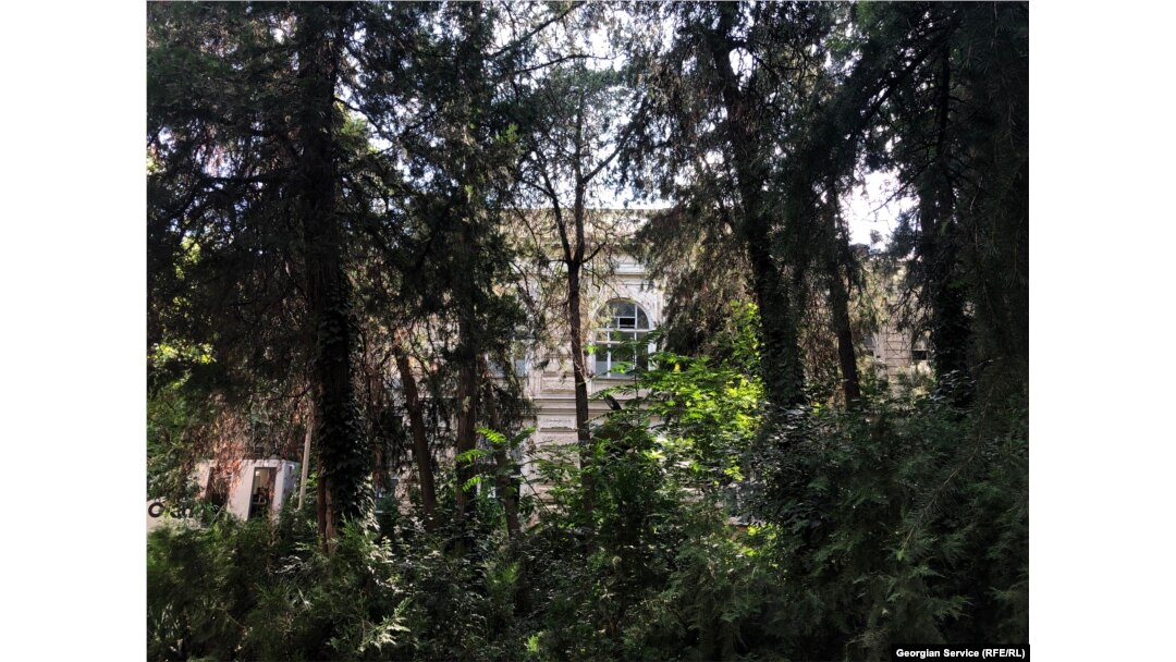 A view of the aging St. Mikheil's Hospital, which will house Breus' "territory of culture."