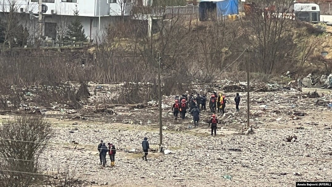 Spasilački tim u Novom Pazaru, 23. januara 2023.