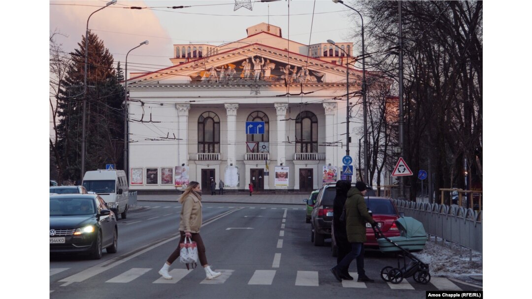 Fotografija Mariupoljskog dramskog kazališta, 6. veljače 2022.