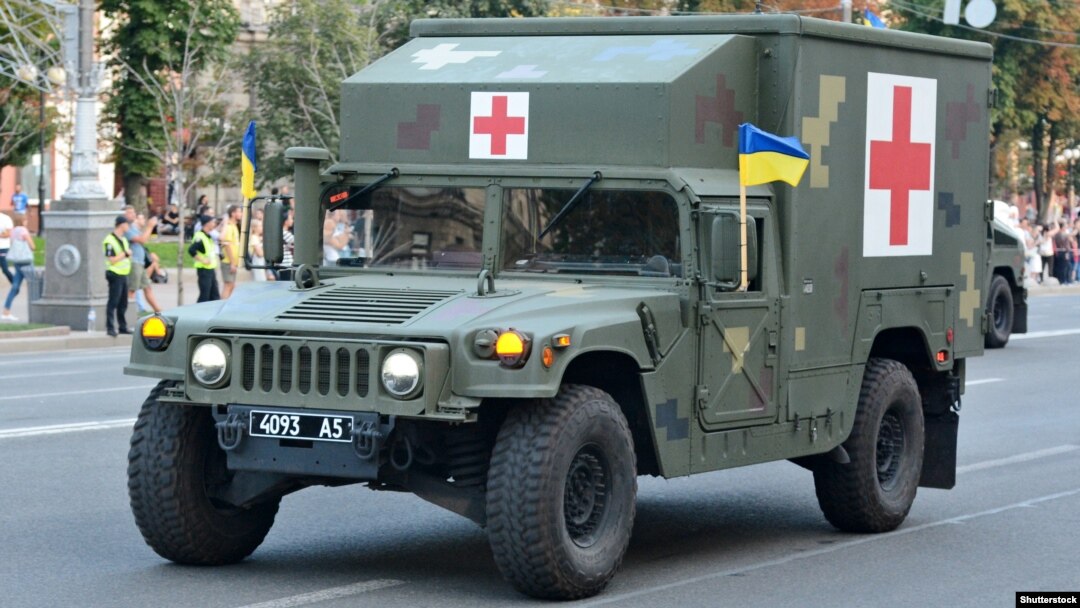 Авто для надання медичної допомоги на фронті 