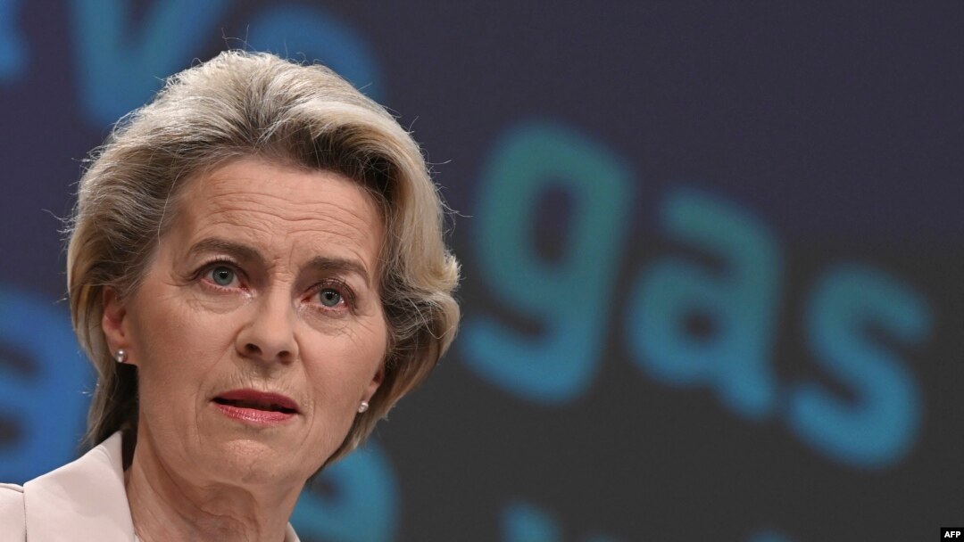 Predsednica Evropske komisije Ursula von der Leyen