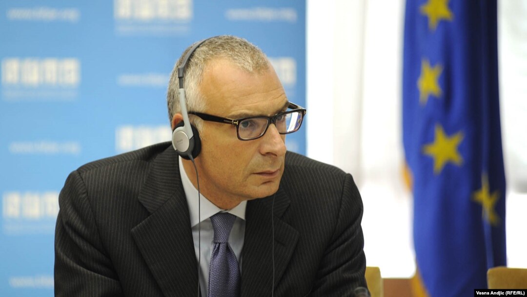 Stefano Sanino u poseti Beogradu, 4. april 2012.