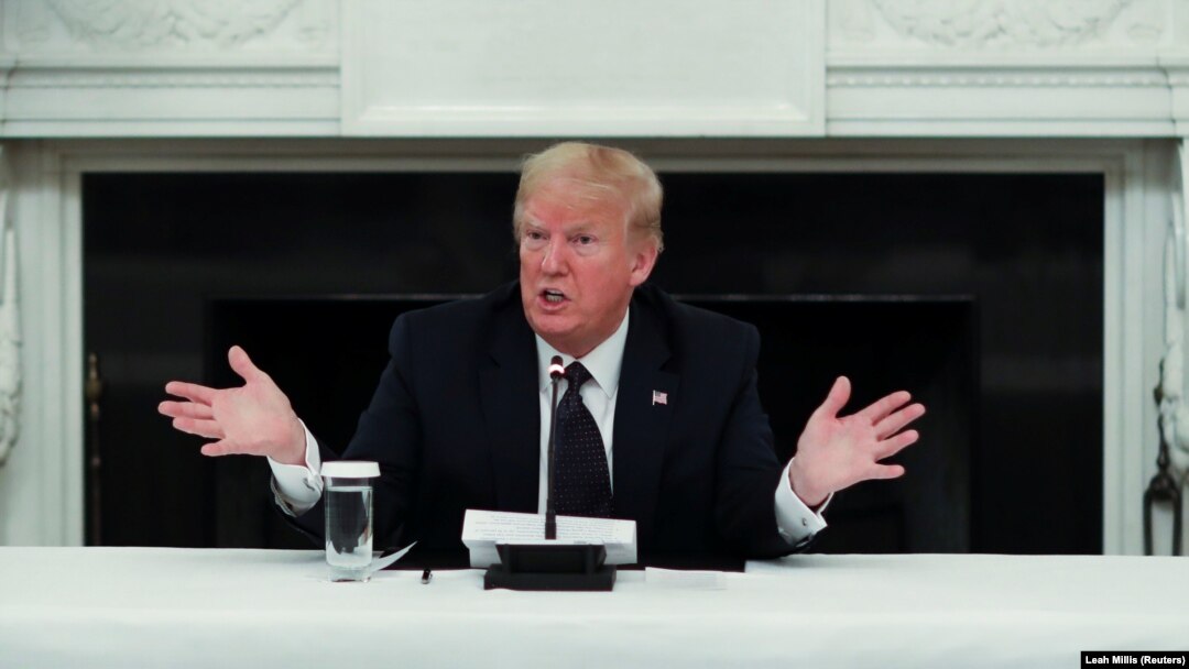 Predsednik SAD Donald Tramp, 18. maj 2020. u Beloj kući.