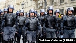 نیروهای پلیس جمهوری آذربایجان، عکس تزئینی است