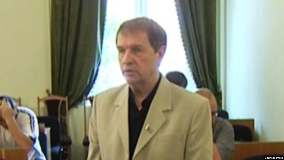 Undated photo of missing journalist Vasyl Klymentyev