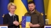 Минулого тижня президентка Європейської комісії Урсула фон дер Ляєн передала президенту України Володимиру Зеленському опитувальник для вступу в Європейський союз