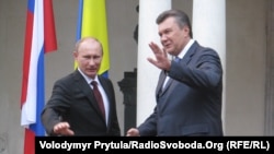 П’яте засідання українсько-російської міждержавної комісії, Ялта, 12 липня 2012 року. Віктор Янукович і Володимир Путін