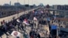 Bridge blockades in Beograd