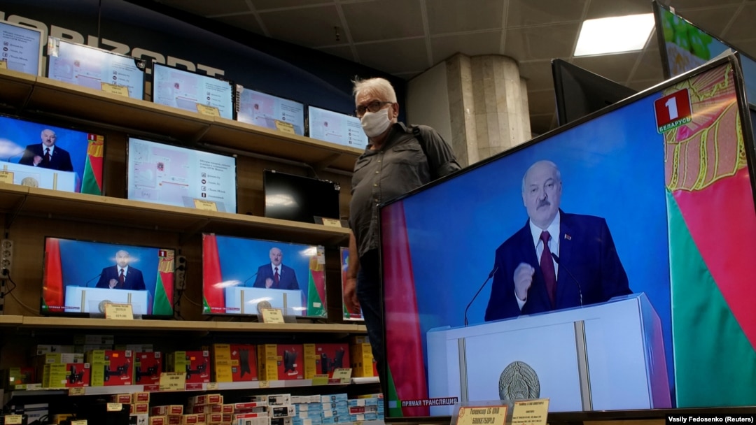 Belorusi s državne televizije više ne dobijaju staložene izveštaje na kakve su navikli.