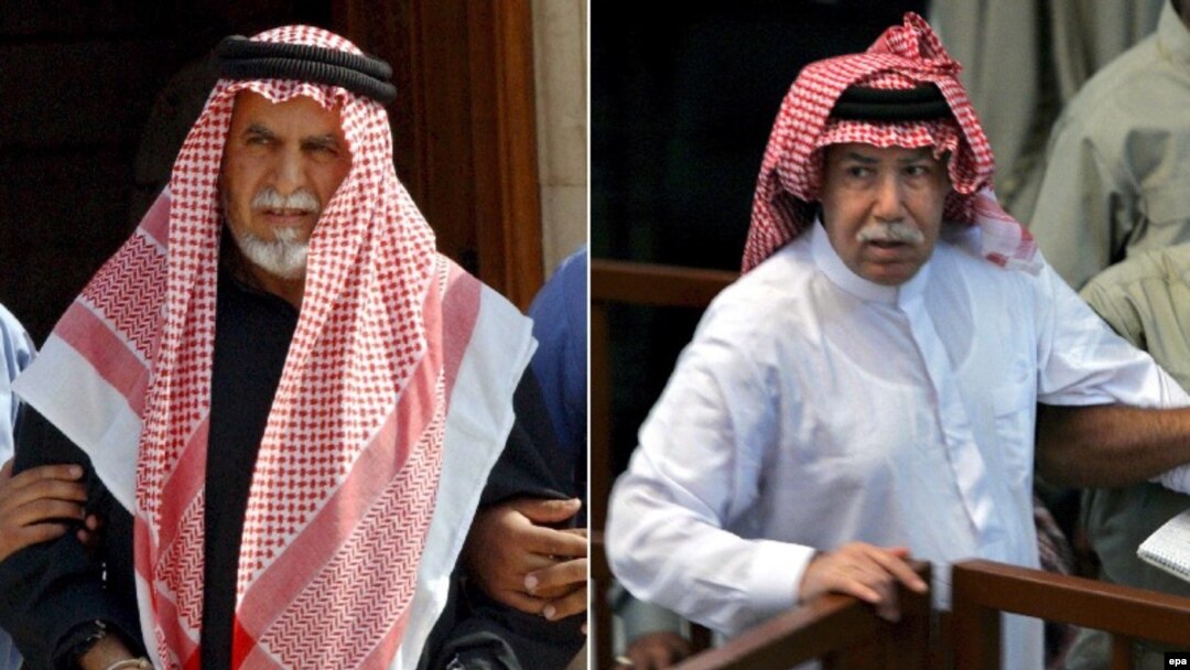 برزان ابراهيم التکريتی، برادر ناتنی صدام حسين و رييس سازمان اطلاعات، و عواد حامد البندر، قاضی دادگاه انقلاب رژيم سابق عراق روز دوشنبه، ۱۵ ژانويه، که همراه با صدام حسين به اعدام محکوم شده بودند، به دار آويخته شدند.