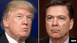 Donald Trump i James Comey