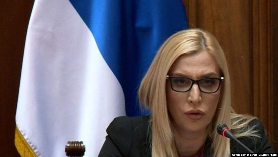 Ministarka pravde Srbije Maja Popović predstavila je 7 .septembra Predlog nacionalne strategije za procesuiranje ratnih zločina i Akcionog plana za njeno sprovođenje (arhivska fotografija).