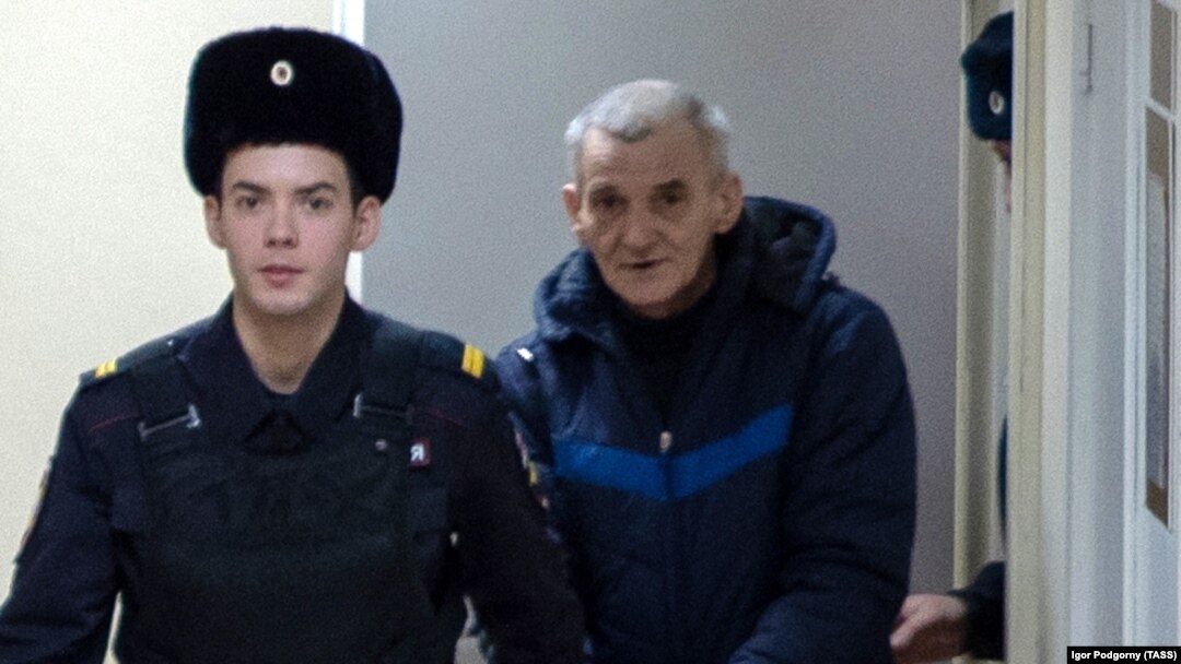 Історик Юрій Дмитрієв у російському суді, січень 2019 року