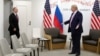 Російський керманич Володимир Путін (л) і президент США Дональд Трамп, 2019 рік