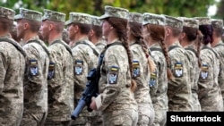 Під час репетиції до військового параду до Дня Незалежності України. Київ, 18 серпня 2021 року