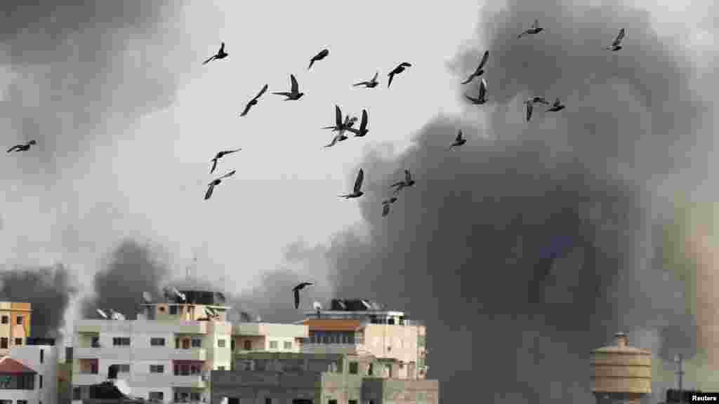 Palestina - Gaza, 21. novembar 2012. Foto: REUTERS / Suhaib Salem
