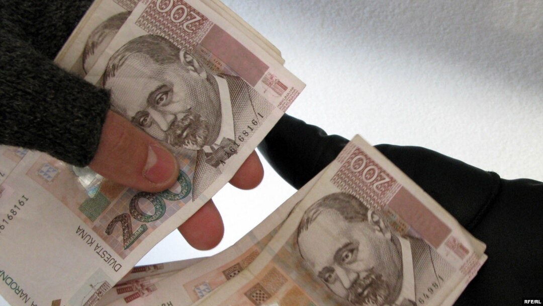 Hrvatska valuta kuna, ilustrativna fotografija