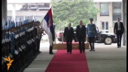 Josipović prvi put s Nikolićem u Beogradu