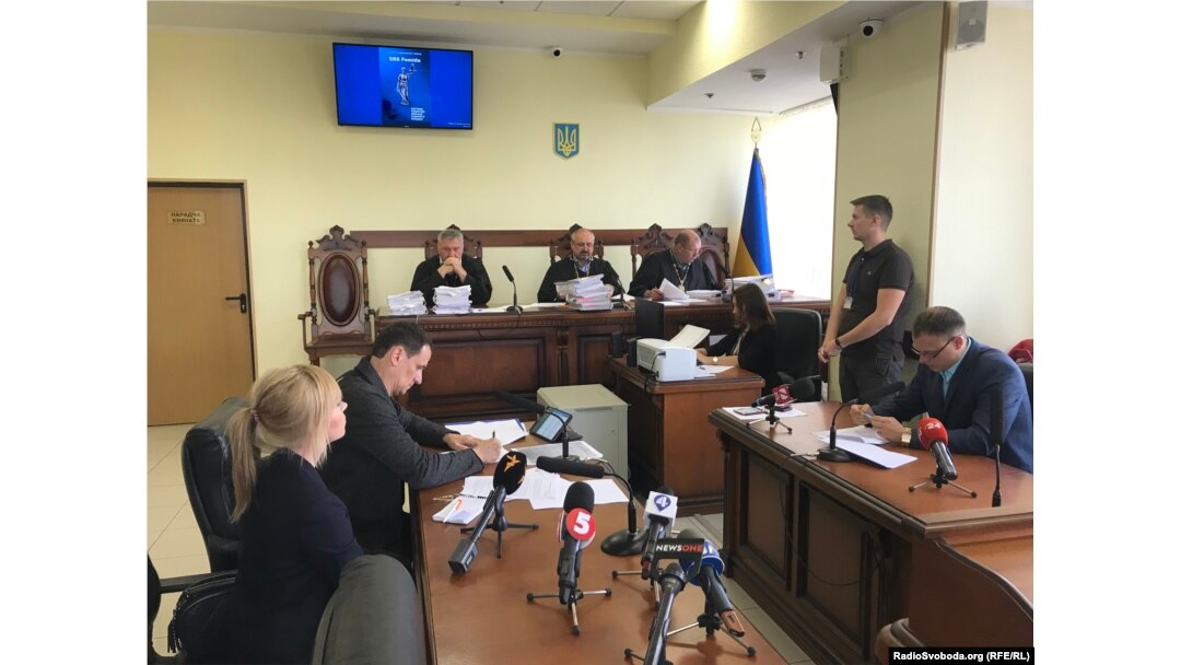 Під час асідання Апеляційного суду Києва