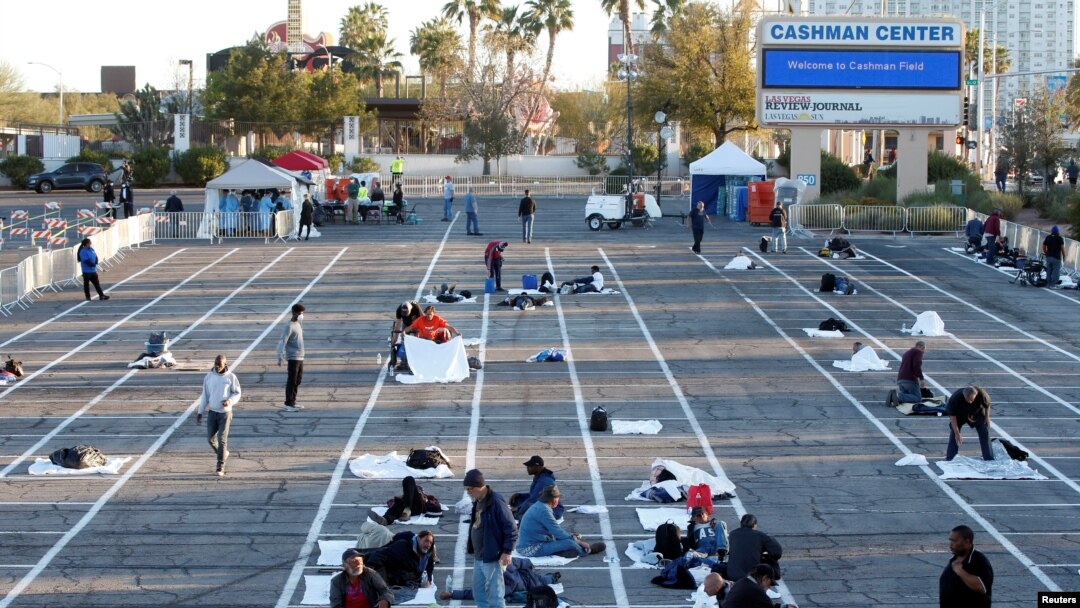 Vlasti u Las Vegasu kritikovane zbog pretvaranja parkinga u smeštaj za beskućnike