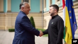 Виктор Орбан и Владимир Зеленский