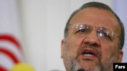 منوچهر متکی وزیر امور خارجه ایران.
عکس از فارس
