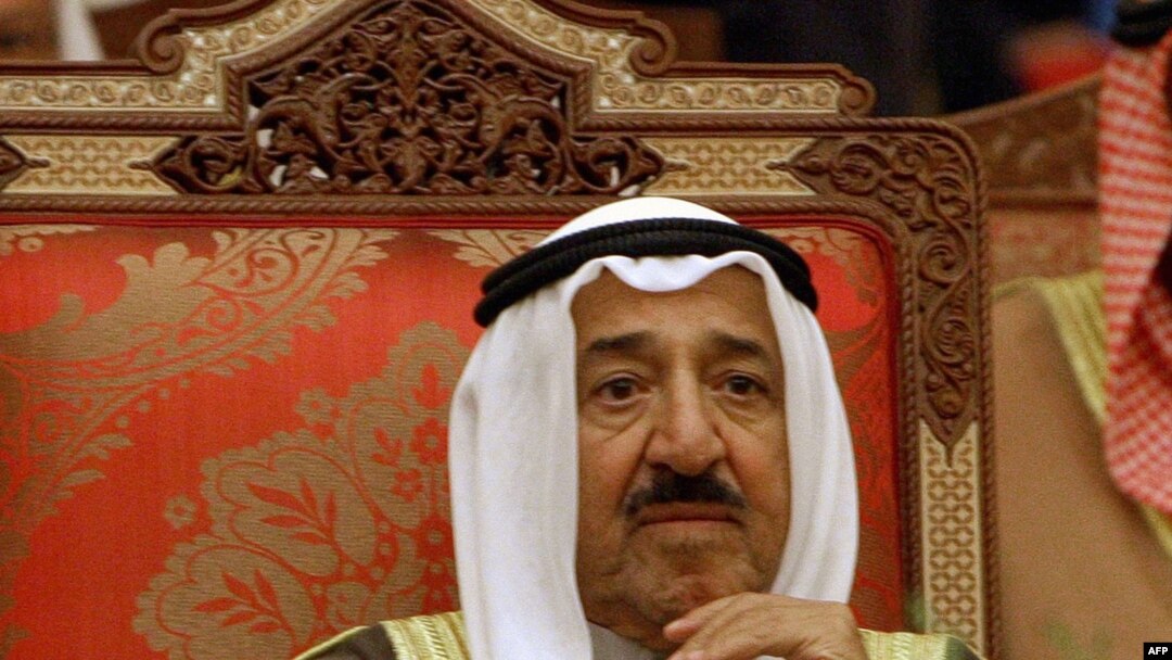 The emir of Kuwait, Sheikh Sabah al-Ahmad al-Sabah