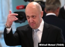 Євген Пригожин, у якості гендиректора ТОВ «Конкорд Кейтерінг» під час зустрічі ділових кіл Росії і Туреччини. 9 серпня 2016 року
