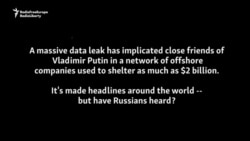 Muscovites React To 'Panama Papers' Implicating Putin